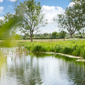 First lake at Eweleaze