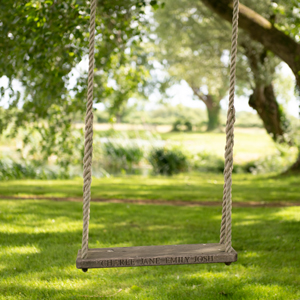 Swing by the first Lake at Eweleaze farm