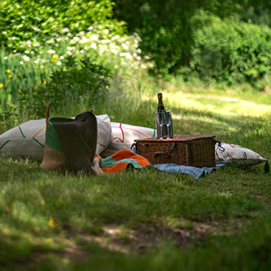 Lovely picnic spot around the second lake
